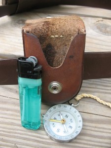 08 compass and lighter pouch