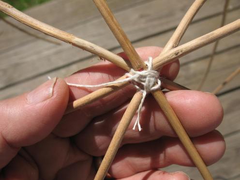 02 warps tied together